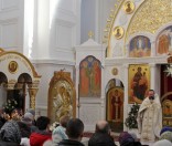 Предстоятель Белорусской Православной Церкви совершил Божественную литургию в Спасо-Евфросиниевском монастыре
