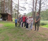 Поход воскресной школы в «Красный Бор»