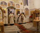 Предстоятель Белорусской Православной Церкви совершил Божественную литургию в Спасо-Евфросиниевском монастыре