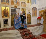 Праздничные богослужения в честь престольного праздника Воздвижения Честного и Животворящего Креста в Спасо-Евфросиниевской обители