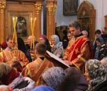 Принесение мощей великомученика Димитрия Солунского в Спасо-Евфросиниевский монастырь