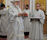 Предстоятель Белорусской Православной Церкви совершил Божественную литургию в Спасо-Евфросиниевском монастыре