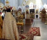 Праздник Происхождения (изнесения) Честных Древ Животворящего Креста Господня в Полоцкой обители