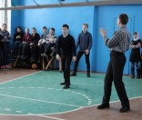 В дни Рождества воспитанники воскресной школы Спасо-Евфросиниевского монастыря выступили с праздничным концертом в Малоситнянской средней школе 