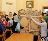 Дети воскресной школы прославляют Рождество Христово