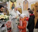 Патриарший Экзарх всея Беларуси в Рождественские дни посетил Спасо-Евфросиниевский монастырь