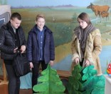 В дни Рождества воспитанники воскресной школы Спасо-Евфросиниевского монастыря выступили с праздничным концертом в Малоситнянской средней школе 