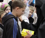 Рождественский утренник в воскресной школе при Спасо-Евфросиниевском женском монастыре