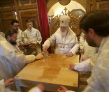На подворье Спасо-Евфросиниевского женского монастыря освящен храм в честь Иверской иконы Божией Матери