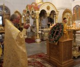 Праздник Происхождения (изнесения) Честных Древ Животворящего Креста Господня в Полоцкой обители