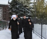 Патриарший Экзарх всея Беларуси в Рождественские дни посетил Спасо-Евфросиниевский монастырь
