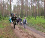 По лесной дороге