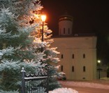 В монастыре