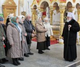 Патриарший Экзарх всея Беларуси в Рождественские дни посетил Спасо-Евфросиниевский монастырь