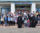 Выступление с пасхальным концертом в Малоситнянской школе