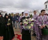 Праздничные богослужения в честь престольного праздника Воздвижения Честного и Животворящего Креста в Спасо-Евфросиниевской обители