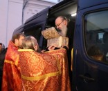 Принесение мощей великомученика Димитрия Солунского в Спасо-Евфросиниевский монастырь
