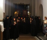 Всенощное бдение с чином погребения Божией Матери