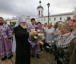 Праздничные богослужения в честь престольного праздника Воздвижения Честного и Животворящего Креста в Спасо-Евфросиниевской обители