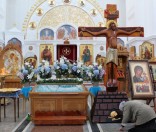 Пребывание Годеновского Креста и Жировичской иконы Божией Матери в Полоцкой обители