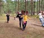 Палаточный лагерь на берегу реки Свольна