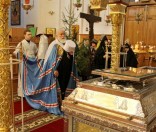 Предстоятель Белорусской Православной Церкви совершил Божественную литургию в Спасо-Евфросиниевском монастыре