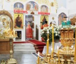 Празднование иконы Пресвятой Богородицы «Живоносный Источник» в Полоцкой обители