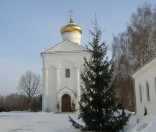 Рождественская елка в  монастыре