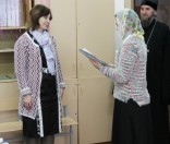 Воспитанники воскресной школы выступили с Рождественским концертом в Малоситнянской  школе
