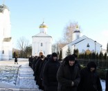 Предстоятель Белорусской Православной Церкви совершил Божественную литургию в Спасо-Евфросиниевском монастыре