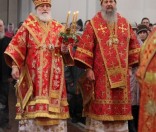 Патриарший Экзарх всея Беларуси совершил Божественную Литургию в Спасо-Евфросиниевском монастыре