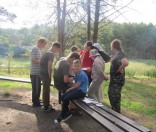 Поход воскресной школы в «Красный Бор»