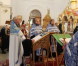 Всенощное бдение с чином погребения Божией Матери