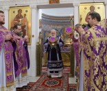 Праздничные богослужения в честь престольного праздника Воздвижения Честного и Животворящего Креста в Спасо-Евфросиниевской обители