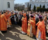 Патриарший Экзарх всея Беларуси совершил Божественную Литургию в Спасо-Евфросиниевском монастыре