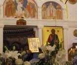 Пребывание Годеновского Креста и Жировичской иконы Божией Матери в Полоцкой обители