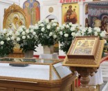 Празднование иконы Пресвятой Богородицы «Живоносный Источник» в Полоцкой обители