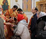 Патриарший Экзарх всея Беларуси совершил Божественную Литургию в Спасо-Евфросиниевском монастыре