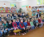 4-Воспитанники воскресной школы при Спасо-Евфросиниевском монастыре выступили в Малоситнянской средней школе с Рождественским концертом