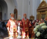 Патриарший Экзарх всея Беларуси совершил Божественную Литургию в Спасо-Евфросиниевском монастыре