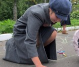 Необычный урок рисования 
