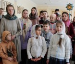 Дети Воскресной школы встречают Рождество Христово