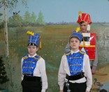 22-Воспитанники воскресной школы при Спасо-Евфросиниевском монастыре выступили в Малоситнянской средней школе с Рождественским концертом