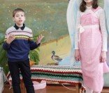 Воспитанники воскресной школы выступили с Рождественским концертом в Малоситнянской  школе