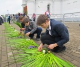 Торжества праздника преподобной  Евфросинии разделили с сестрами обители воспитанники монастырской Воскресной школы