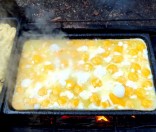 Палаточный лагерь на берегу реки Свольна