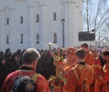 Патриарший Экзарх всея Беларуси совершил Божественную Литургию в Спасо-Евфросиниевском монастыре