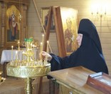На подворье Спасо-Евфросиниевского женского монастыря освящен храм в честь Иверской иконы Божией Матери