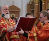 Патриарший Экзарх всея Беларуси совершил Божественную Литургию в Спасо-Евфросиниевском монастыре
