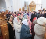 Патриарший Экзарх всея Беларуси совершил Божественную Литургию в Спасо-Евфросиниевском монастыре